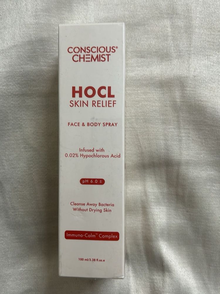 Conscious Chemist HOCL Skin Relief Spray