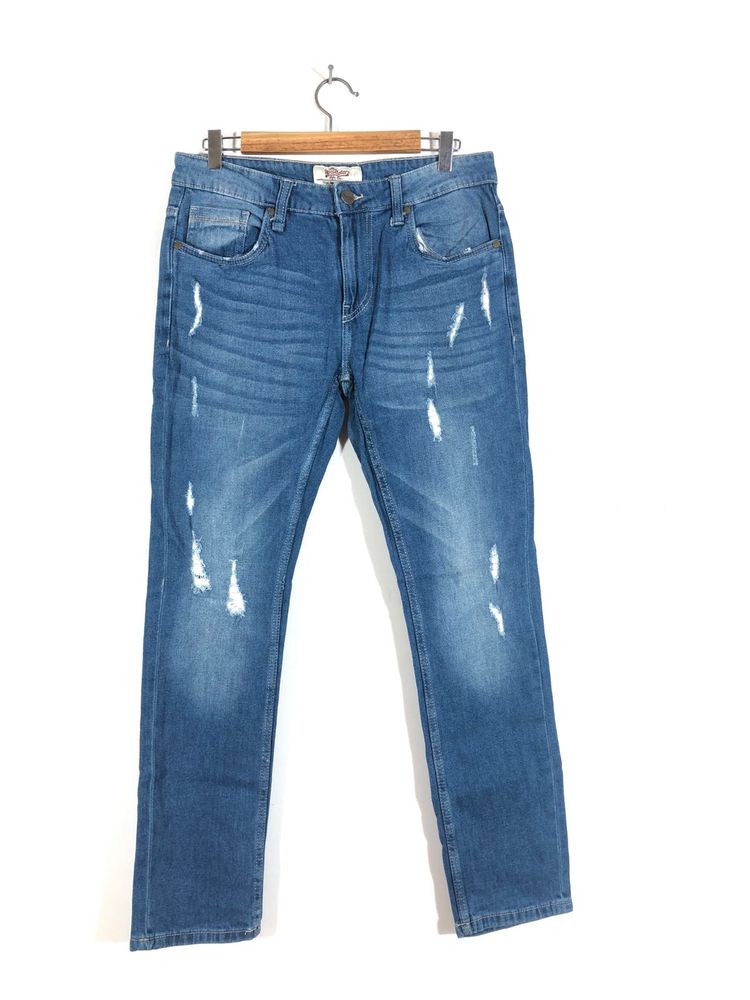 Blue Ripped Jeans (Men’s)