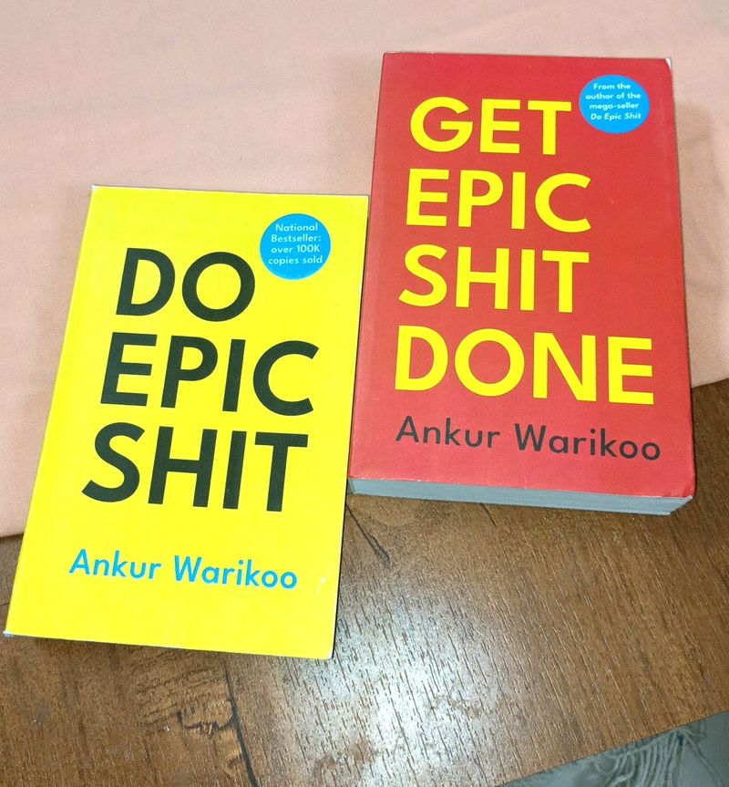 Ankur Warikoo Do Epic Shit Combo 2 Books