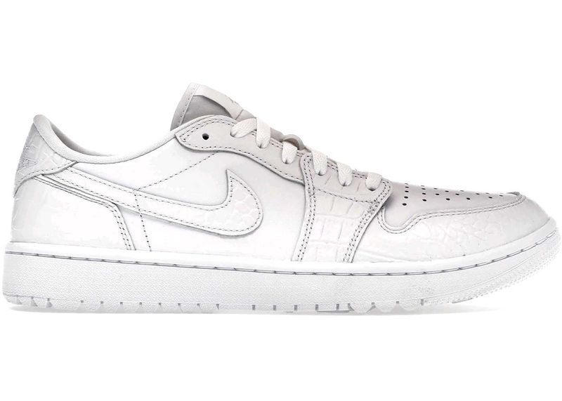 Jordan 1 Retro Low Golf White Croc