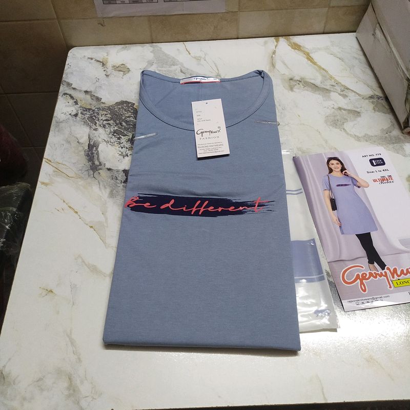 Summer Long T Shirt