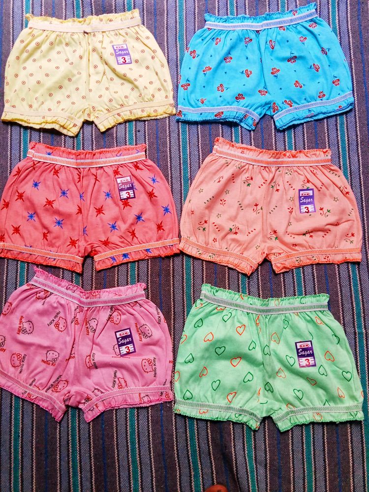 Fensi Kids Bloomer Combo Peck Of 6