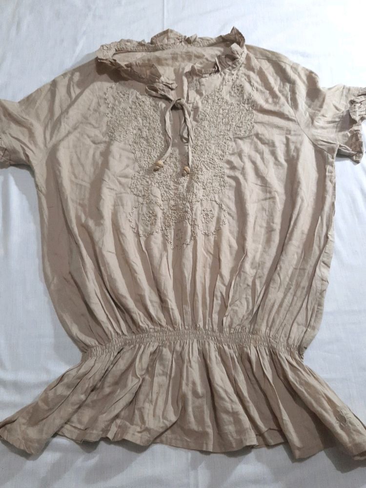 Pepe Jeans London ..Beautiful Embroided Top