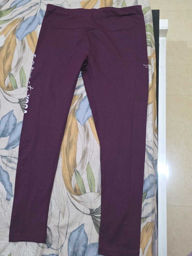 Purple Workout Leggings