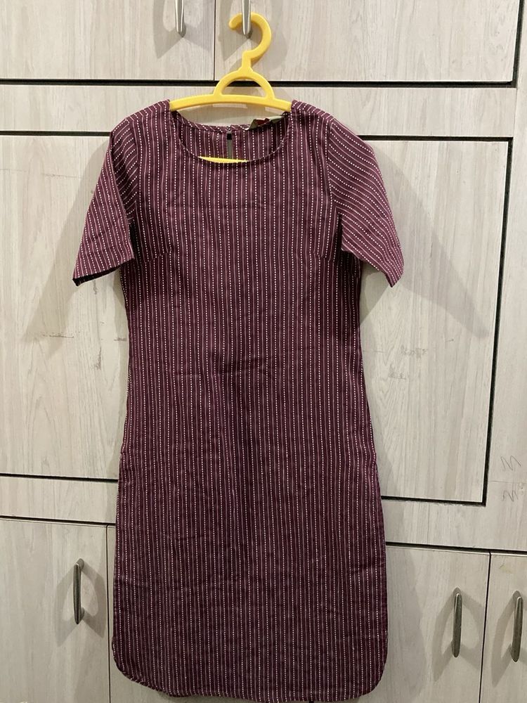 ANOUK*** Striped Casual Kurta With Pant