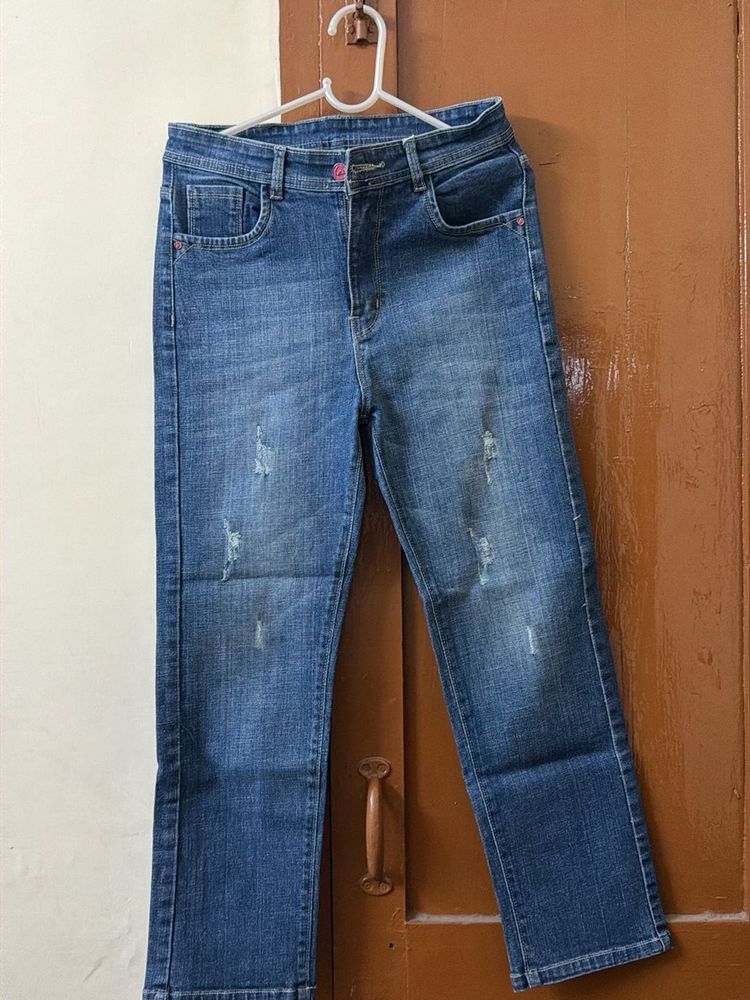 Stylish Blue Denim Jeans