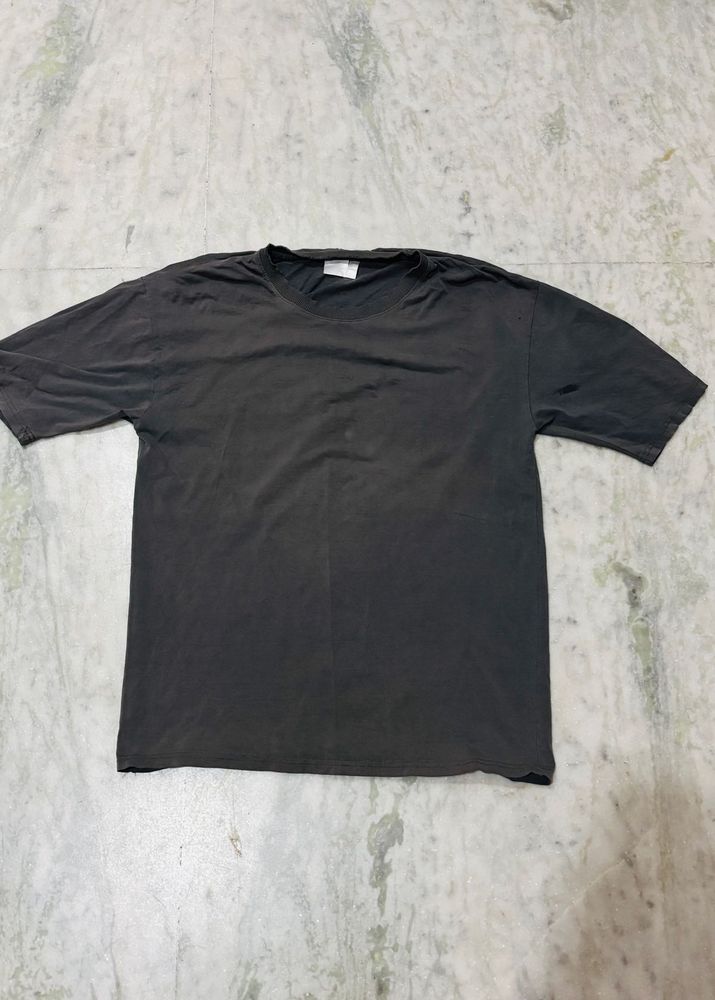 Basic grey type T-Shirt