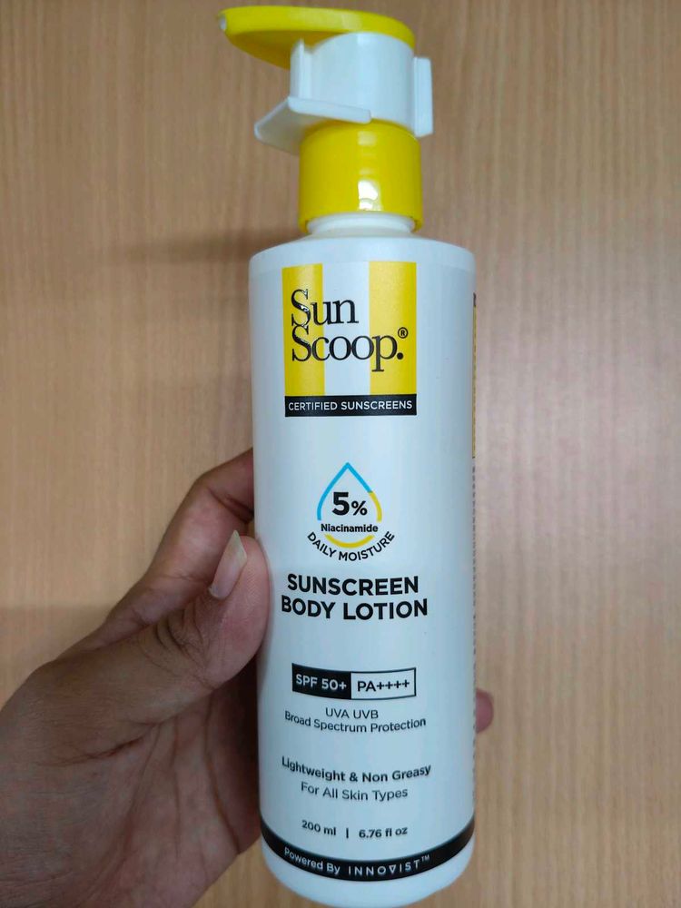Sun Scoop Sunscreen Body Lotion SPF 50+