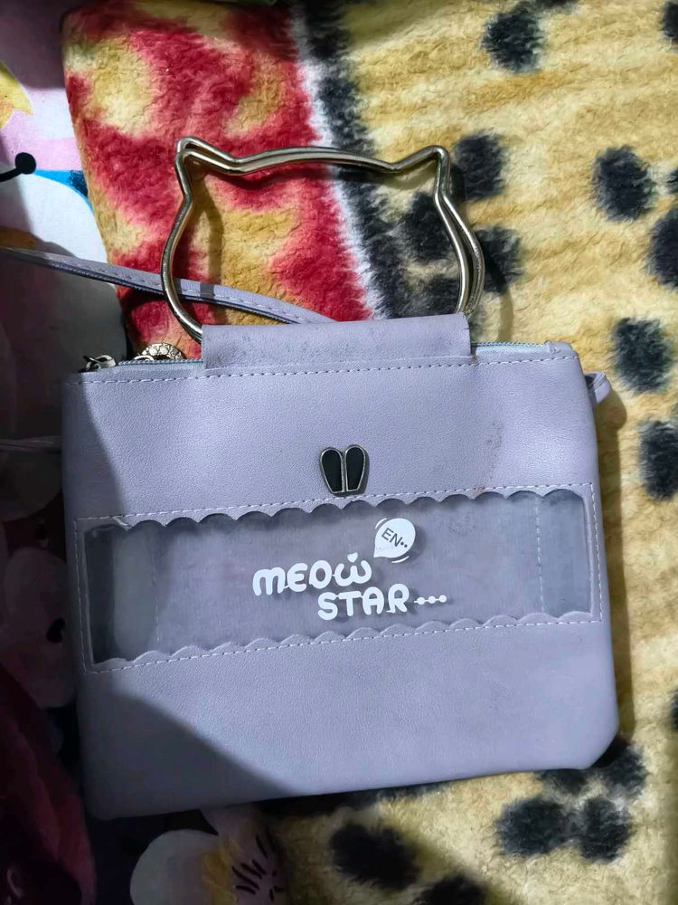 Cute Cat Ear Crossbody Bag