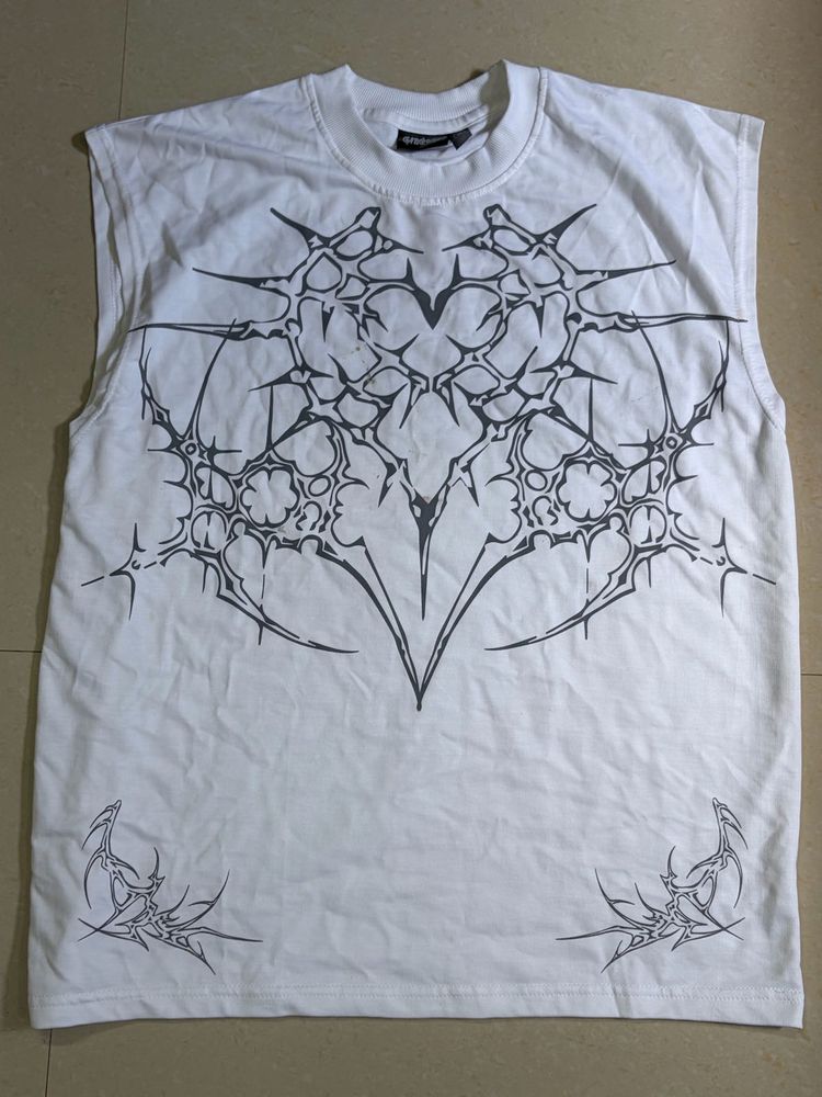 genrage black Sleeveless vest