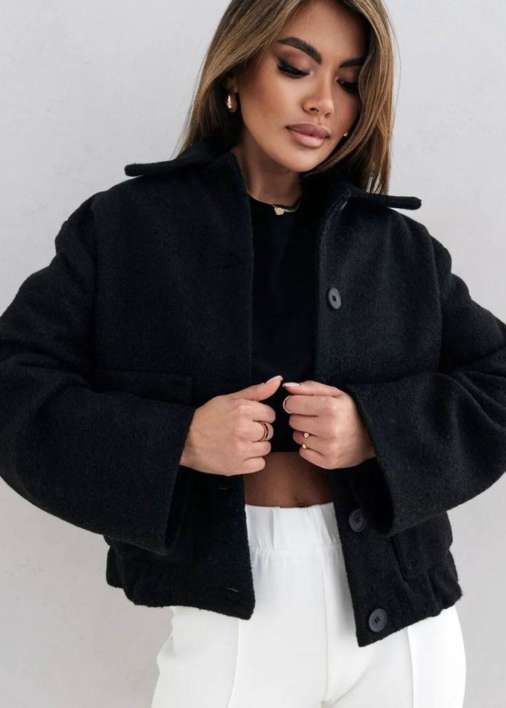 Black Bomber Jacket