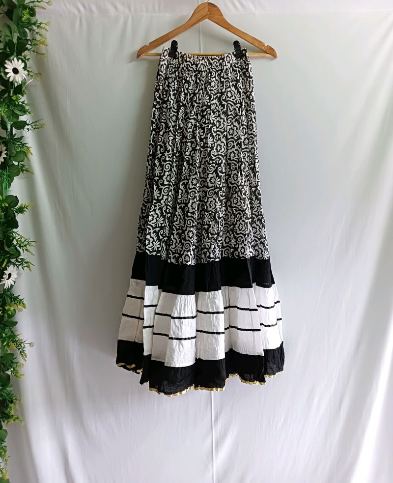 Ethnic Long Skirt, Length 42" Approx.