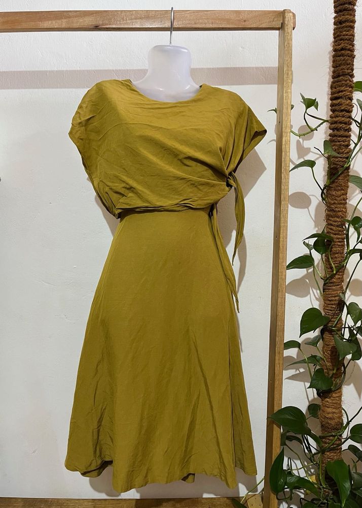 Stylish Mustard Yellow Dress