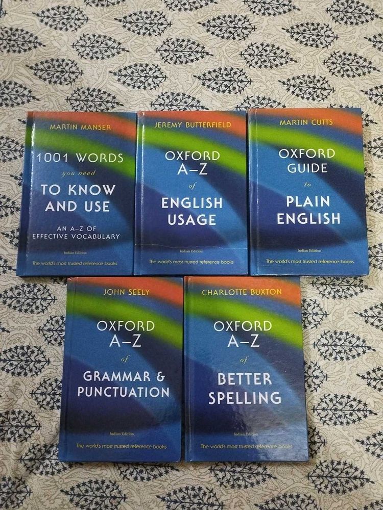 Oxford Reference Books Set