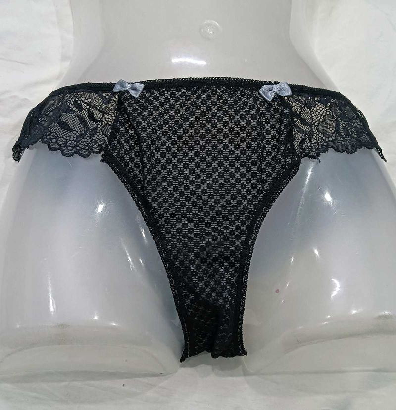 Lace Trimmed⭐ Briefs with Bow Details