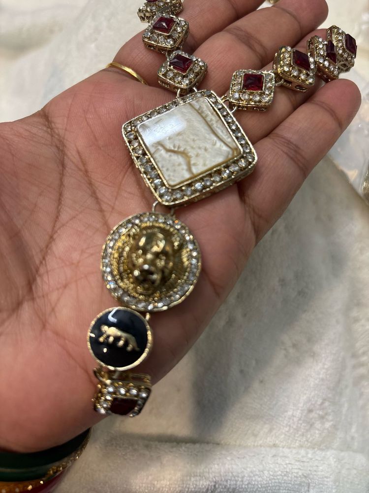 Statement Lion Head Necklace