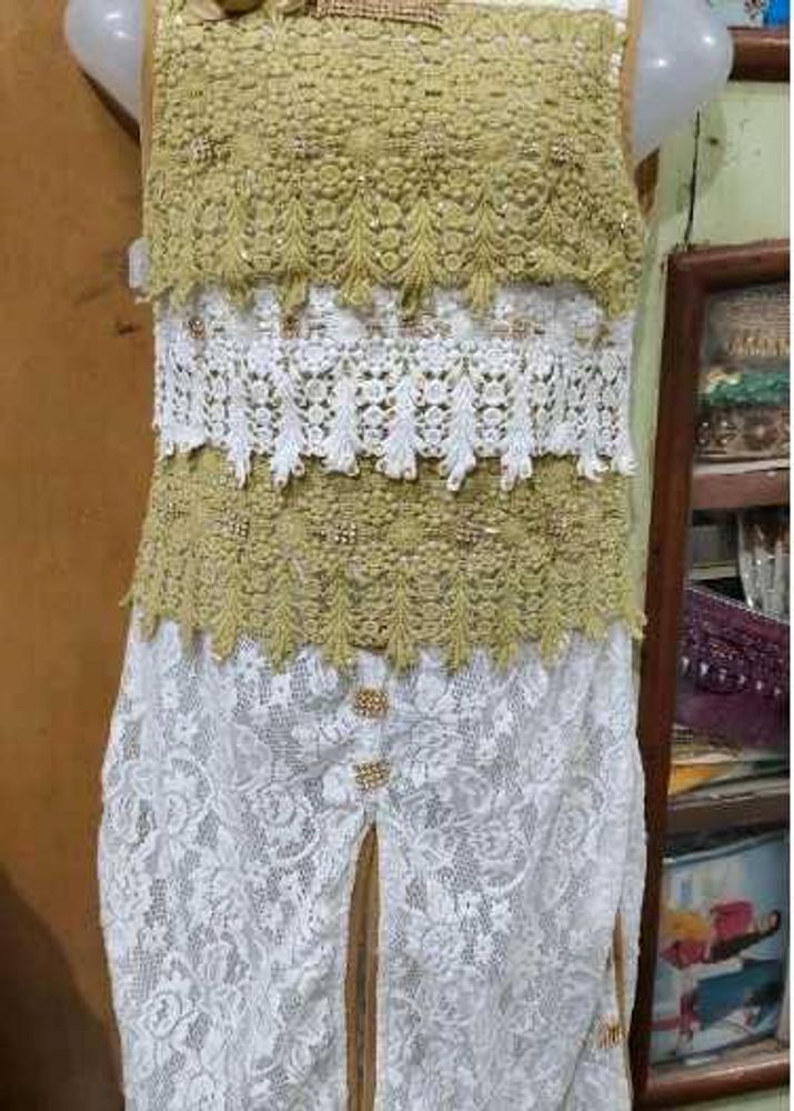 Lace Overlay Dress
