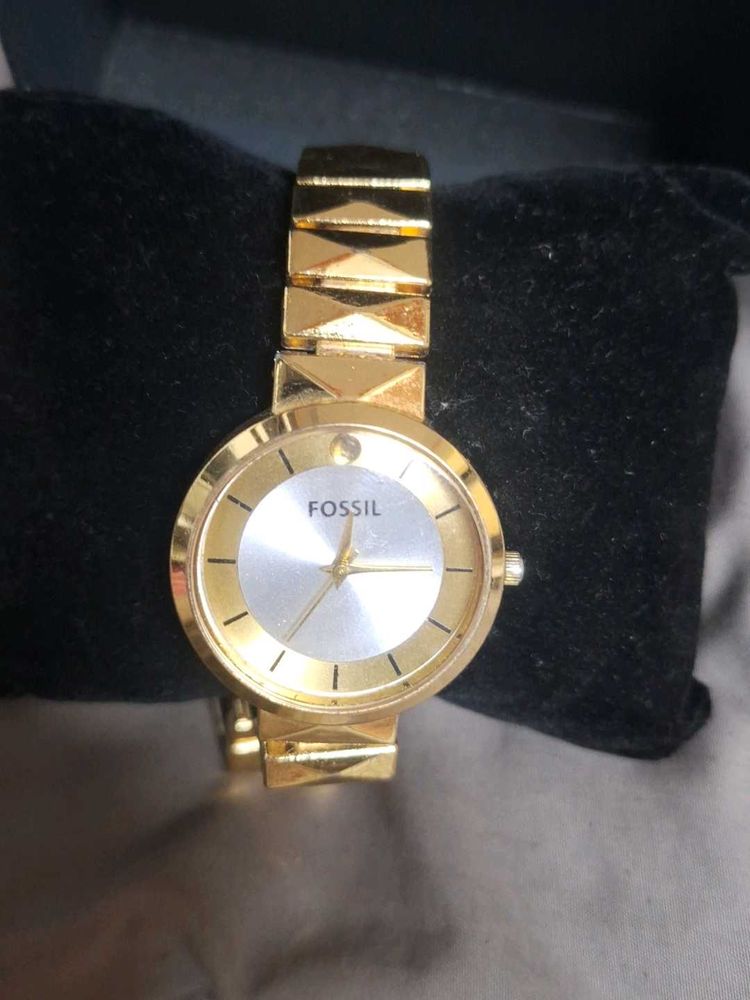 Fossil Gold Watch