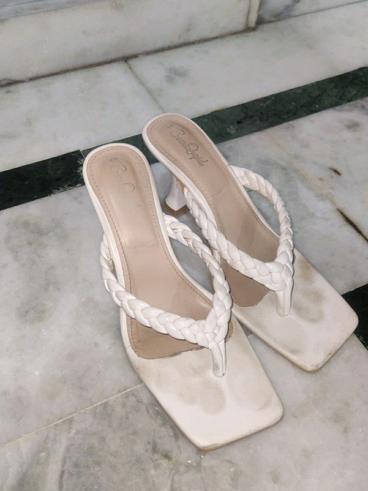 White Beautiful Heels