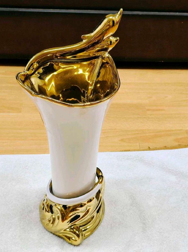 Royal Windsor 24ct Gold Plated Premium Japan Vase