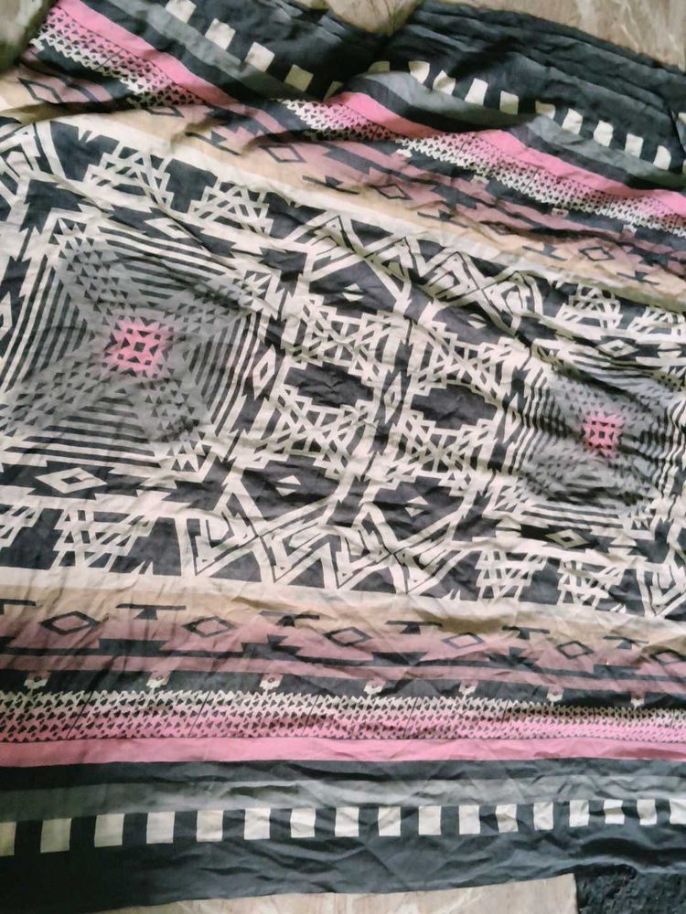 pure cotton Stylish Patterned Scarf 4 mtrs