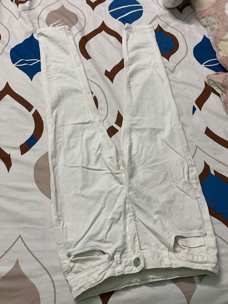 White Skinny Fit Jeans