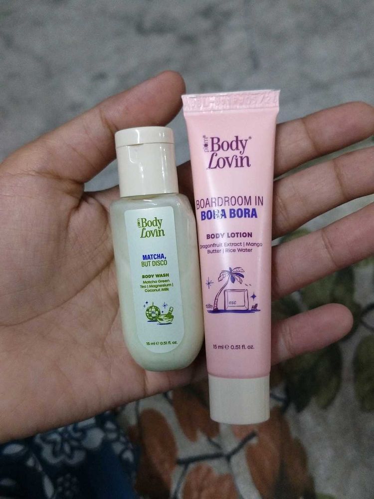 Body Lovin' Mini Bodywash &amp; Lotion Se