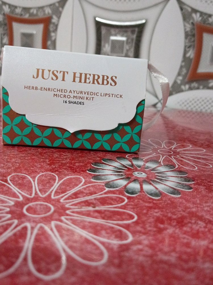 Just Herbs Mini Lipstick 16 Shades