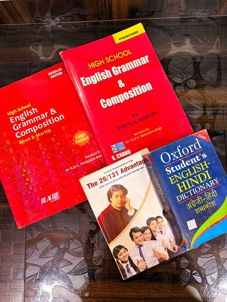 High School English Grammar &amp; Composition Books