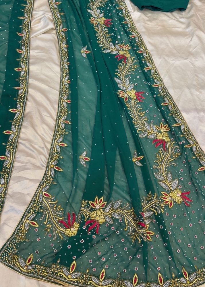 saree with blouse