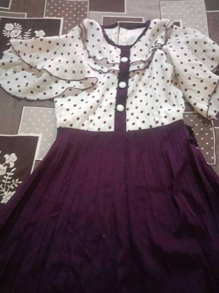 Polka Dot Maxi Dress