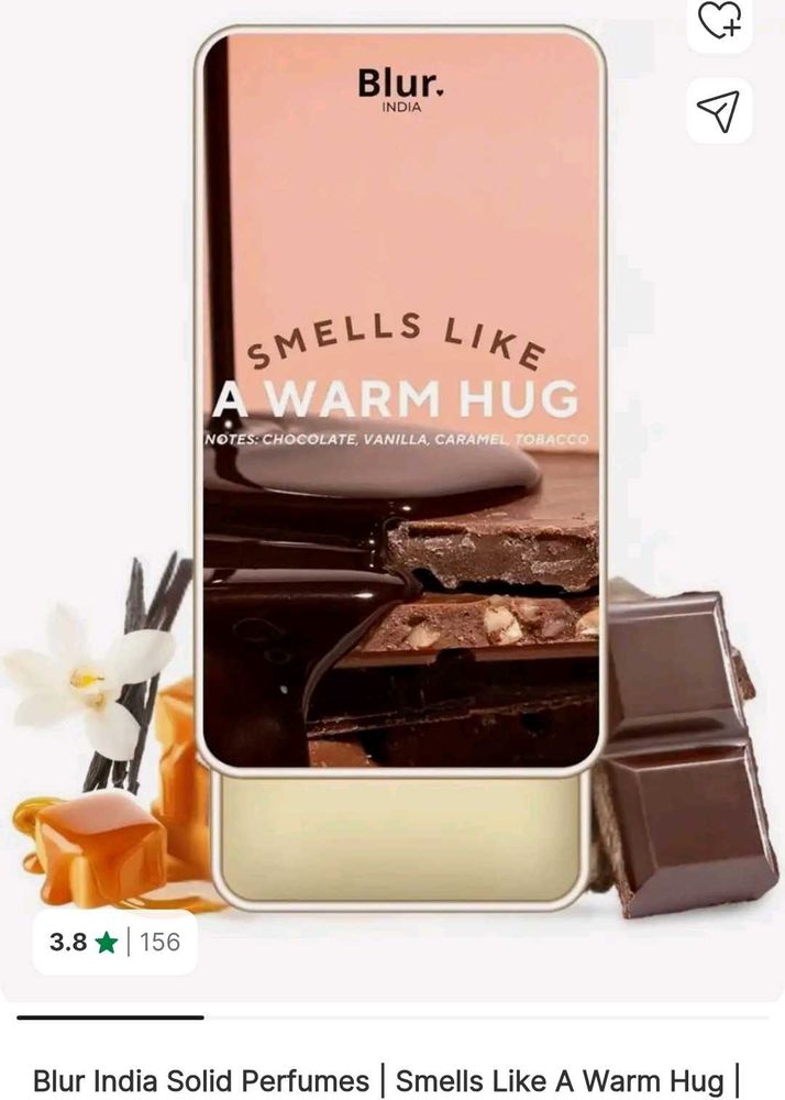 Blur. Vanilla Solid Perfume
