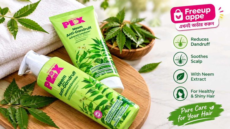 Plix Neem Anti-Dandruff Shampoo &amp; Conditioner