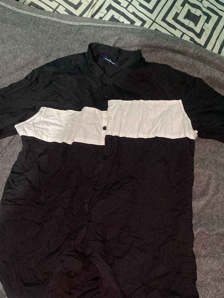 black shirt