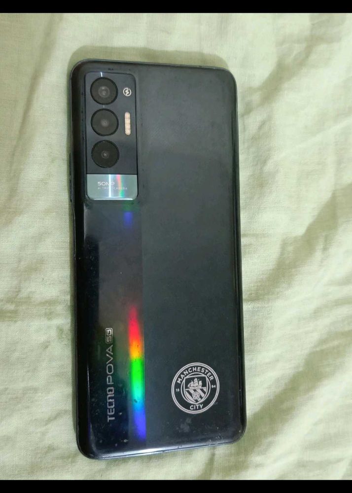 Tecno Pova 5G Phone - Manchester City Edition