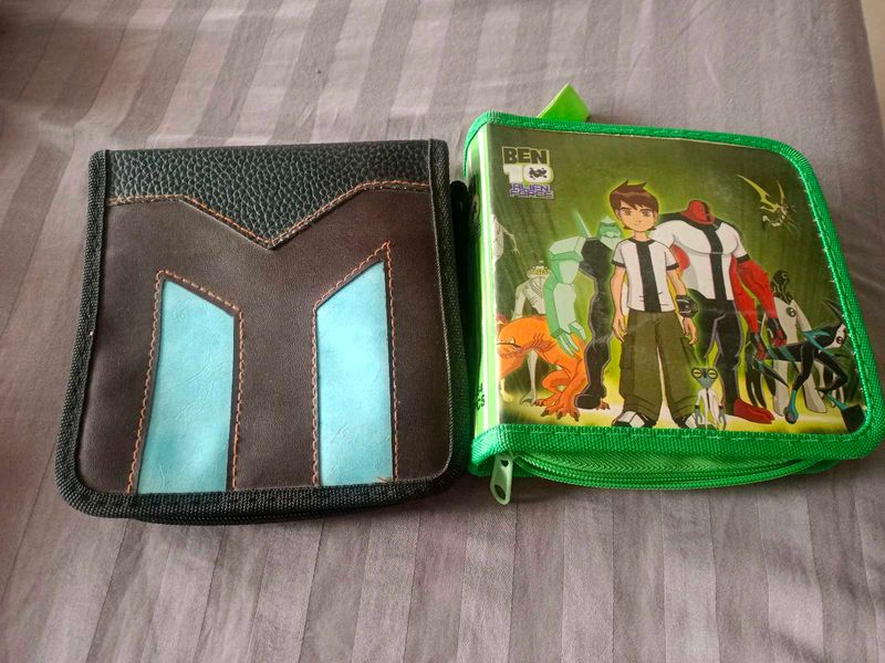 2 Ben 10  &amp; "M" cd organiser multiple use