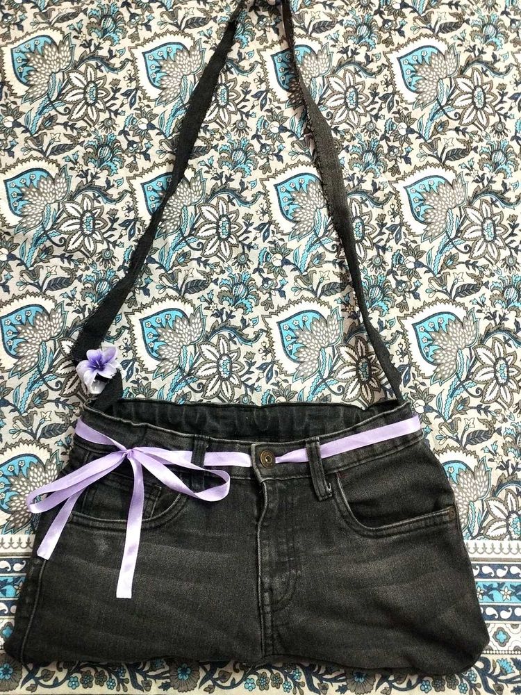 Handmade Denim Bag
