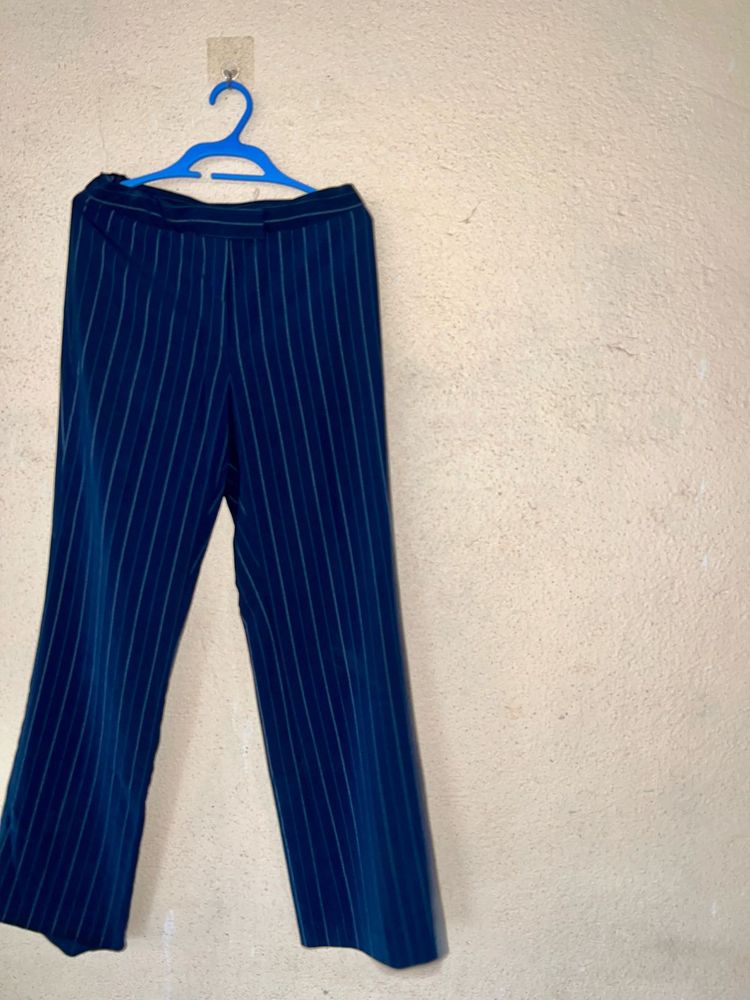 Striped Blue Trousers