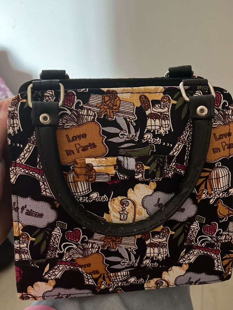 Small Multicoloured Sling Bag