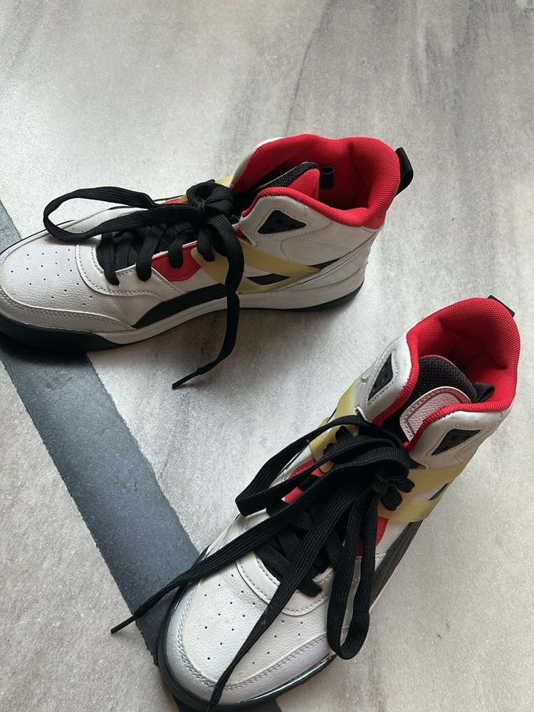 Puma Red High Top Sneakers