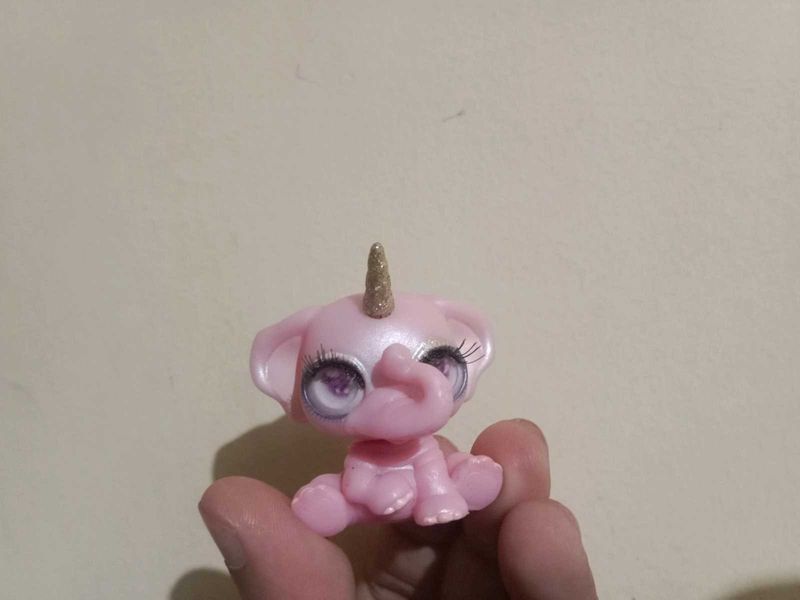 Cute Pink Unicorn Elephant Toy