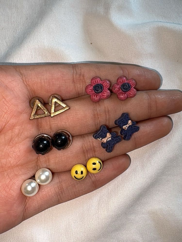 Cute Stud Earrings Set