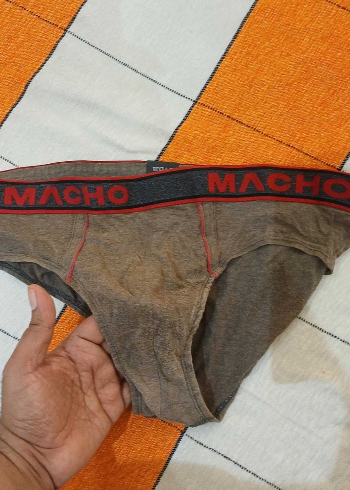 Macho Men's Briefs - brownish