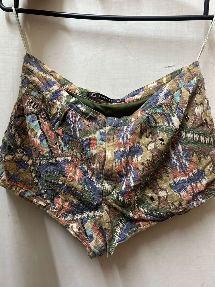 Original Zara Embellishments Shorts