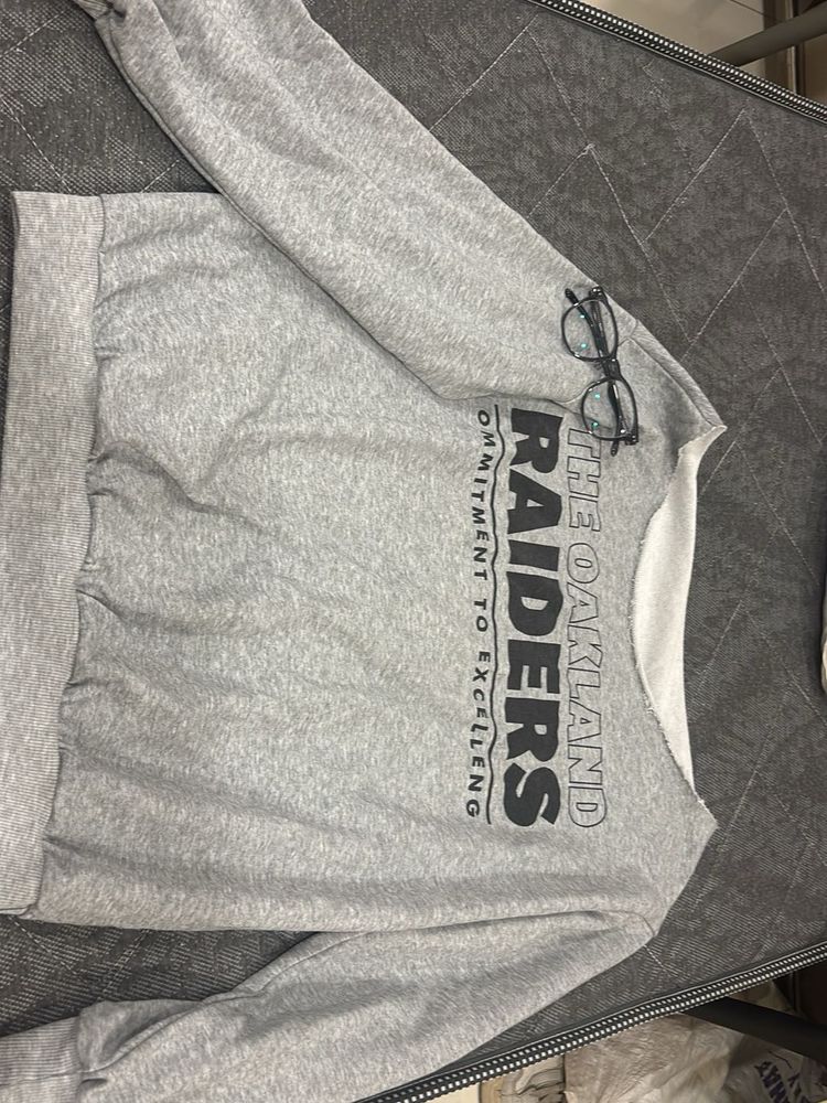 Oakland Raiders Grey Sweatshirt