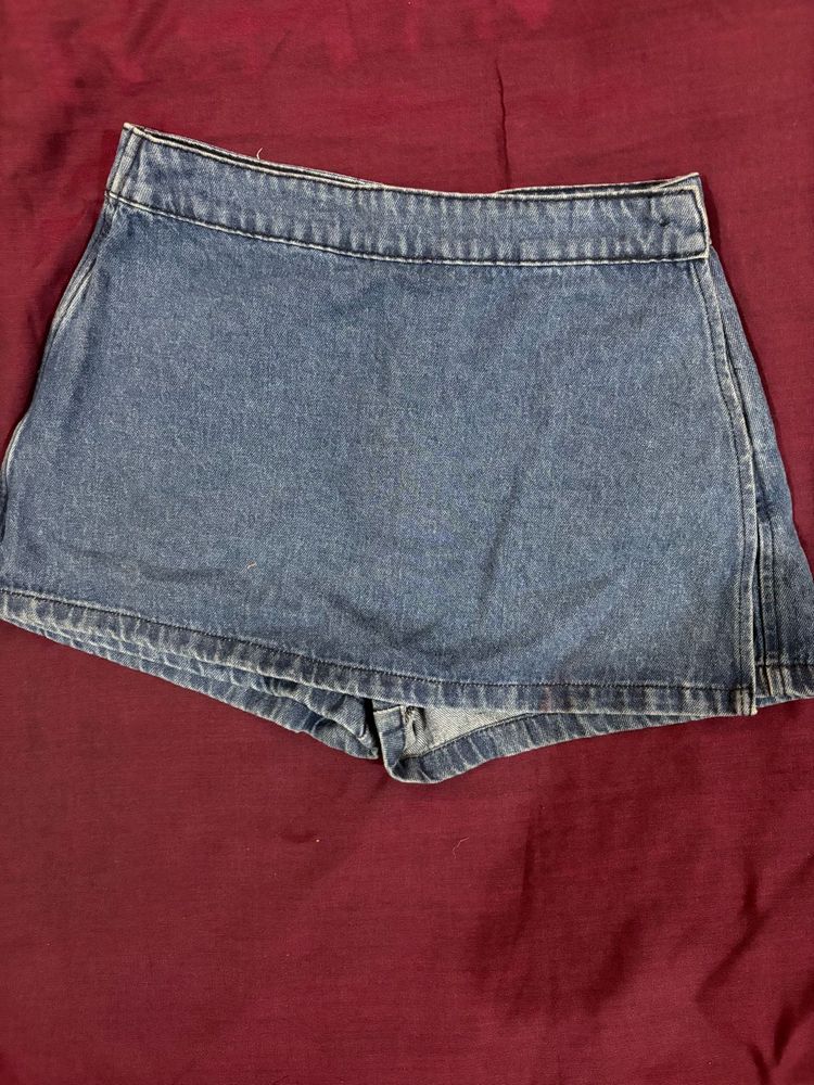Denim Skort for Women