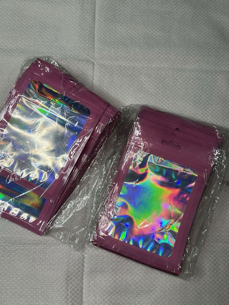 Holographic Pouches - Pack of 10