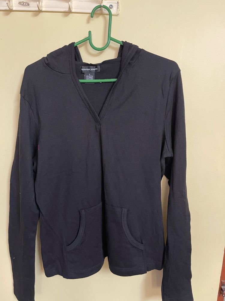 Spencer Jeremy Black Hoodie