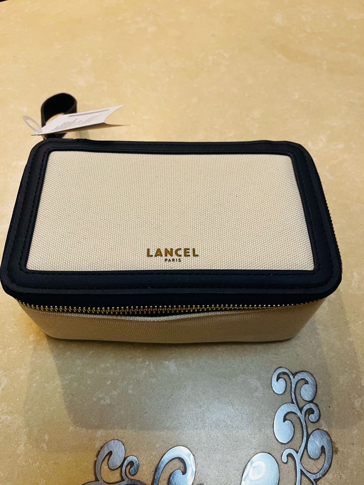 Lancel Paris Pouch with amenities
