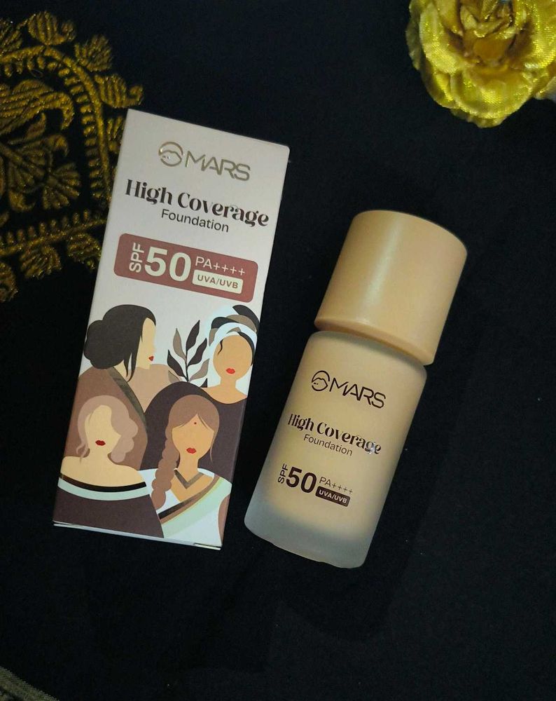 Mars High Coverage Foundation SPF 50
